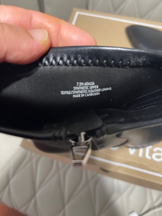 Dolce Vita Black Pointed-Toe Mid-Calf Heeled Boots - Picture 9 of 9